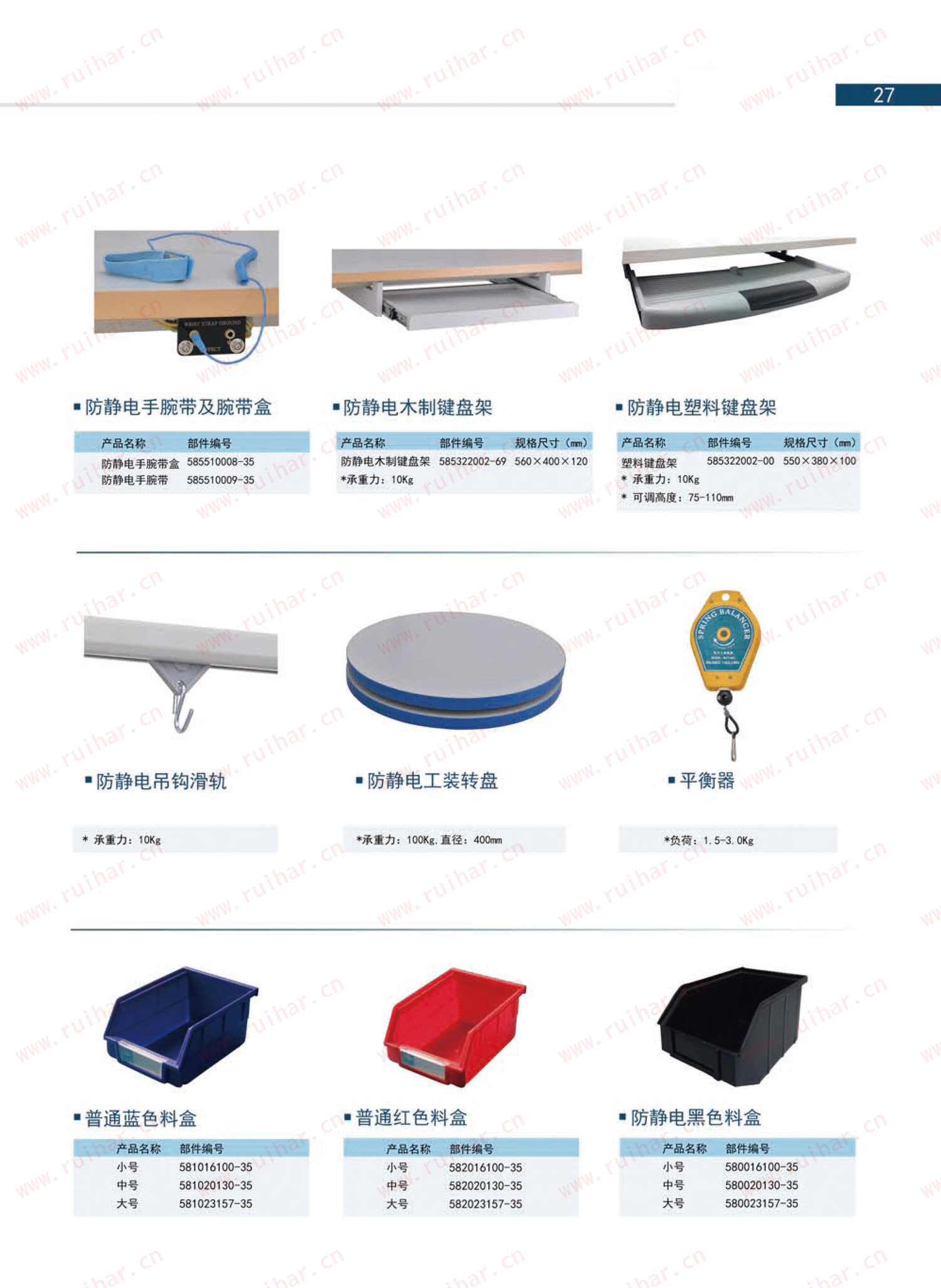 防靜電工作臺,ESD工作臺,防靜電工作桌，防靜電工作臺附件，防靜電電源盒